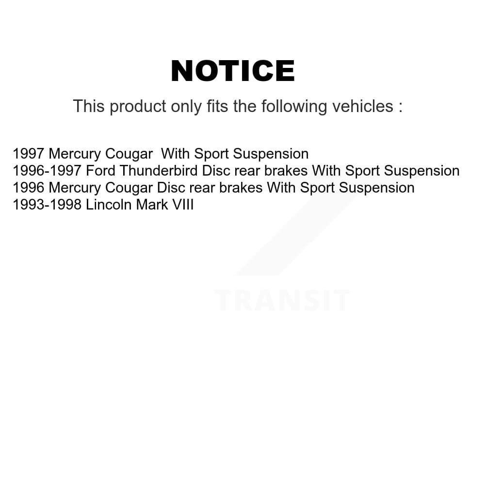SIM - KSM-100271 - Front and Rear Disc Brake Pad Kits image 8