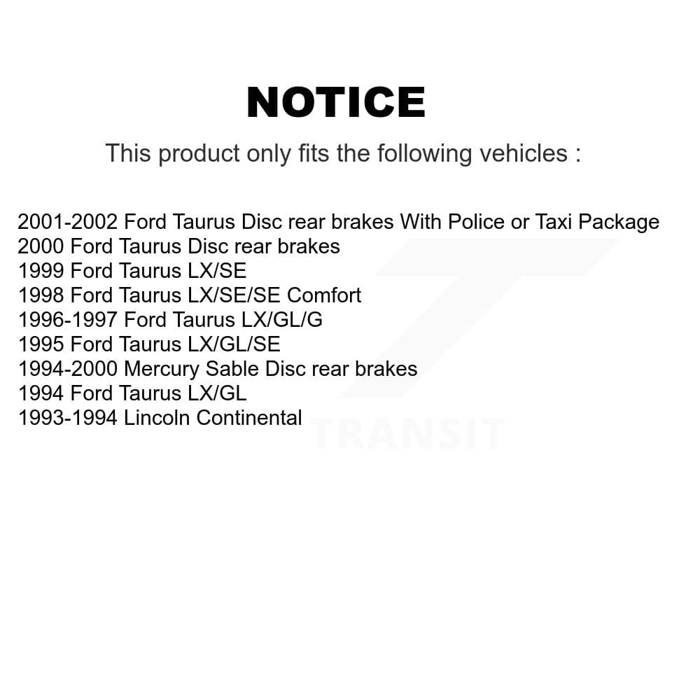 SIM - KSM-100272 - Front and Rear Disc Brake Pad Kits image 8
