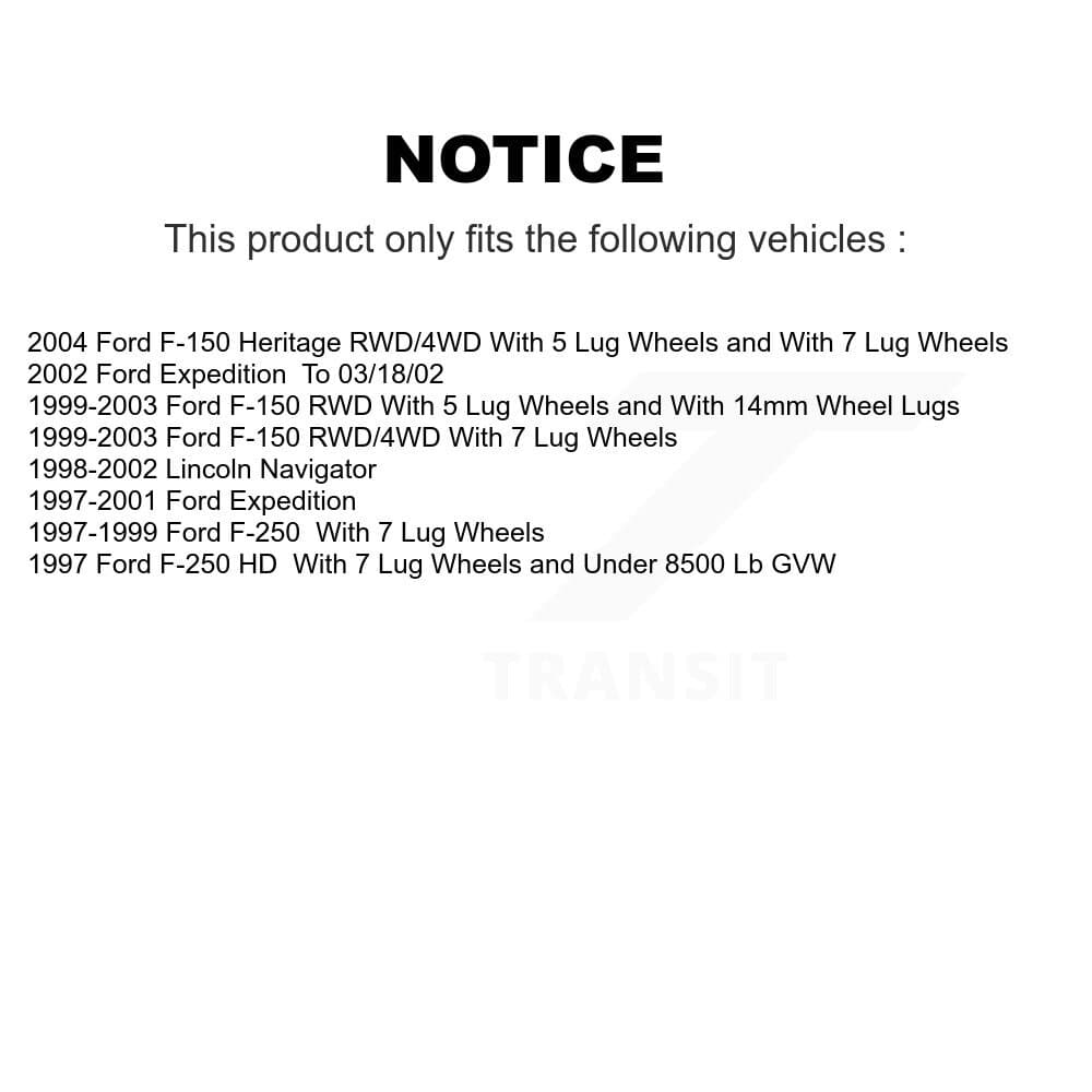 SIM - KSM-100305 - Front and Rear Disc Brake Pad Kits image 8