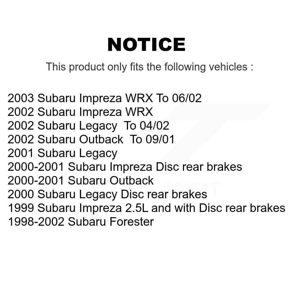 SIM - KSM-100311 - Front and Rear Disc Brake Pad Kits image 8