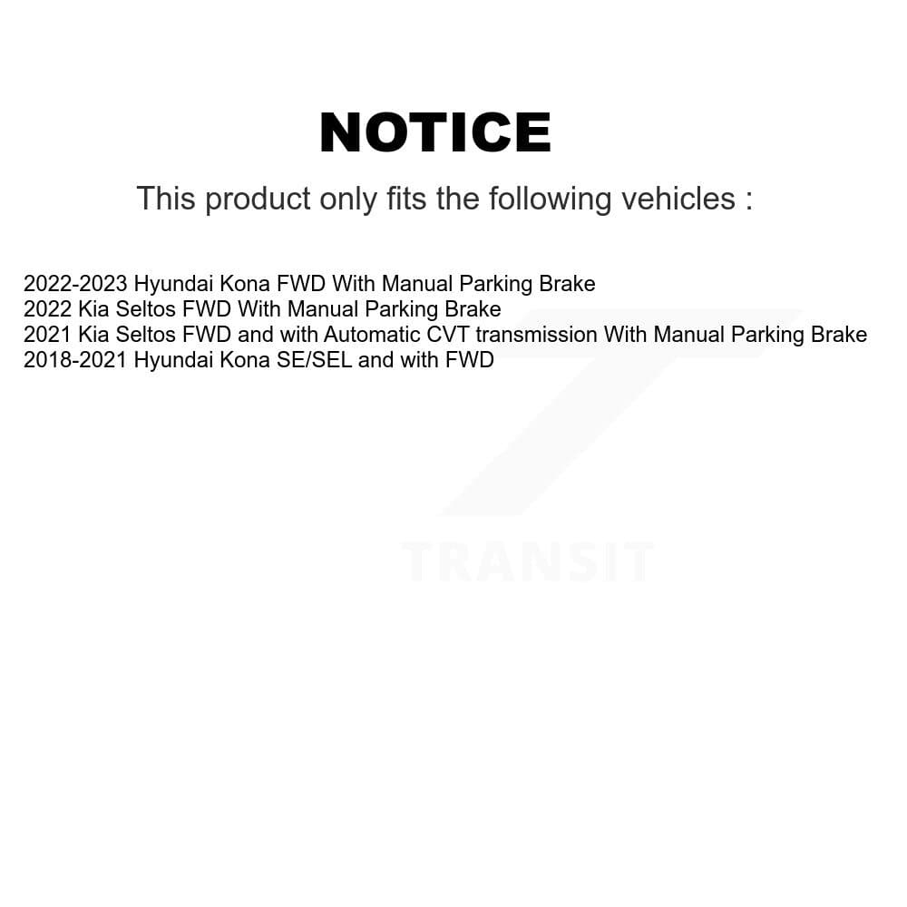 SIM - KSM-100684 - Front and Rear Disc Brake Pad Kits image 8