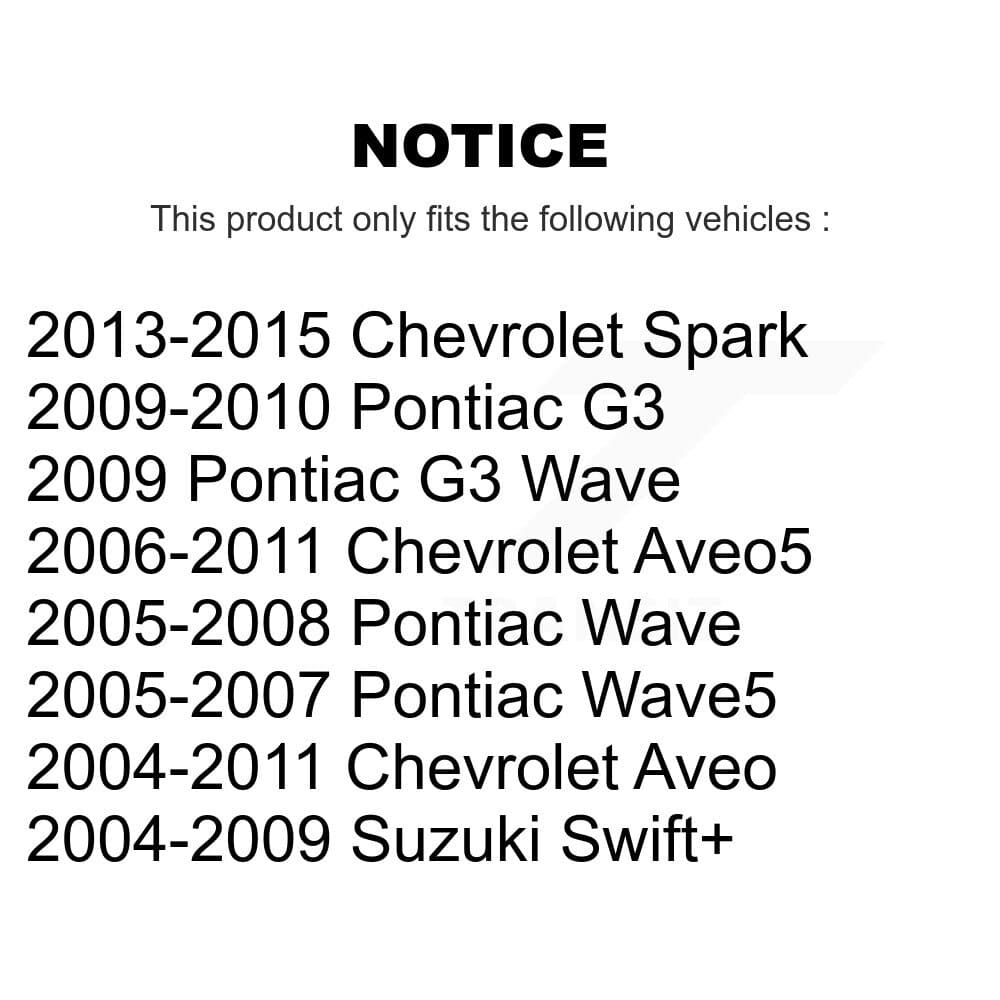 Transit Auto - KSN-100005 - Front and Rear Disc Brake Pad Kits image 14