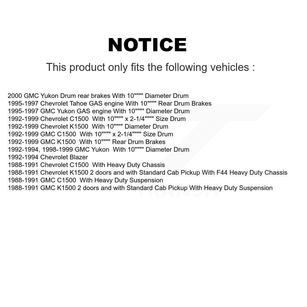 Transit Auto - KSN-100071 - Front and Rear Disc Brake Pad Kits image 14
