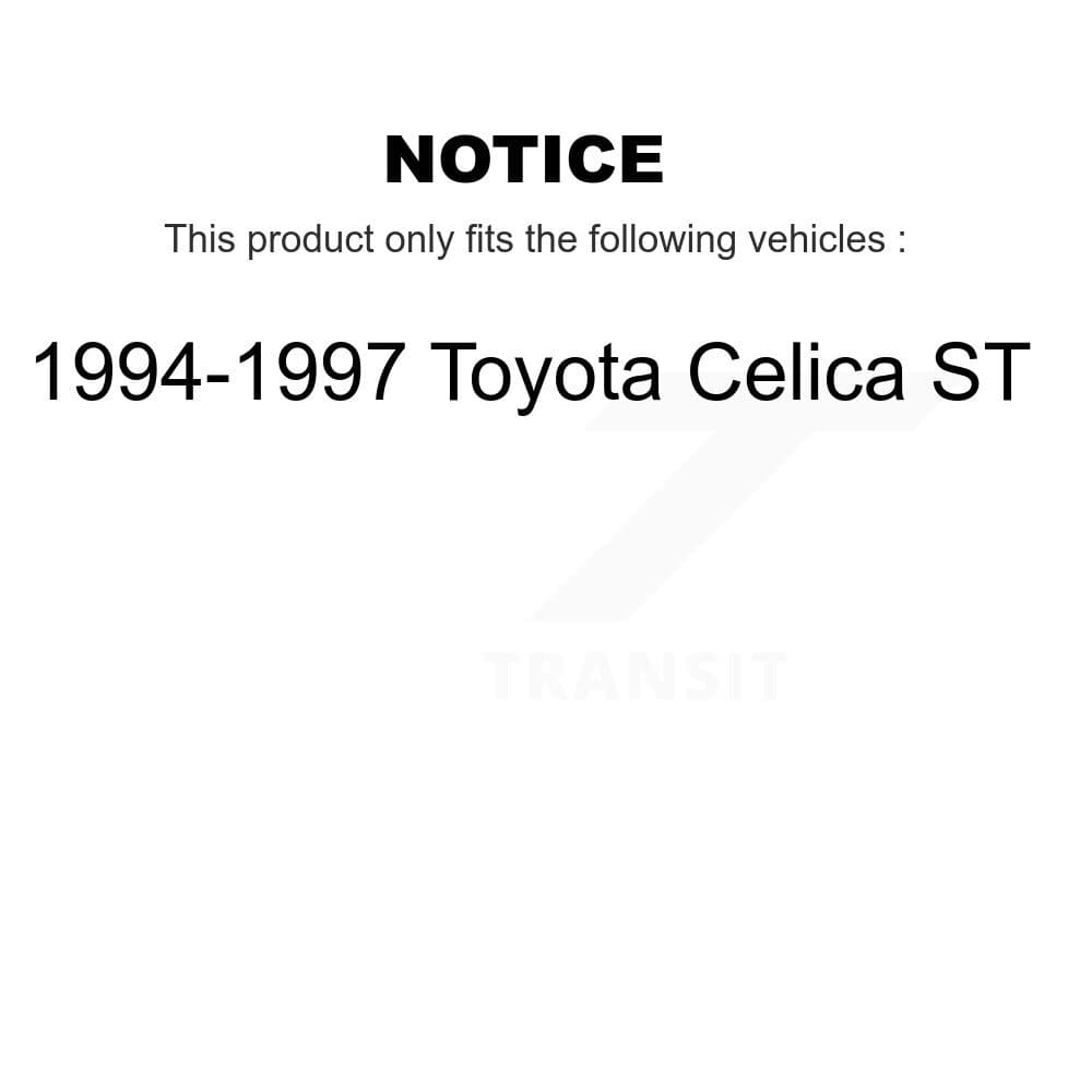 Transit Auto - KSN-100130 - Front and Rear Disc Brake Pad Kits image 14