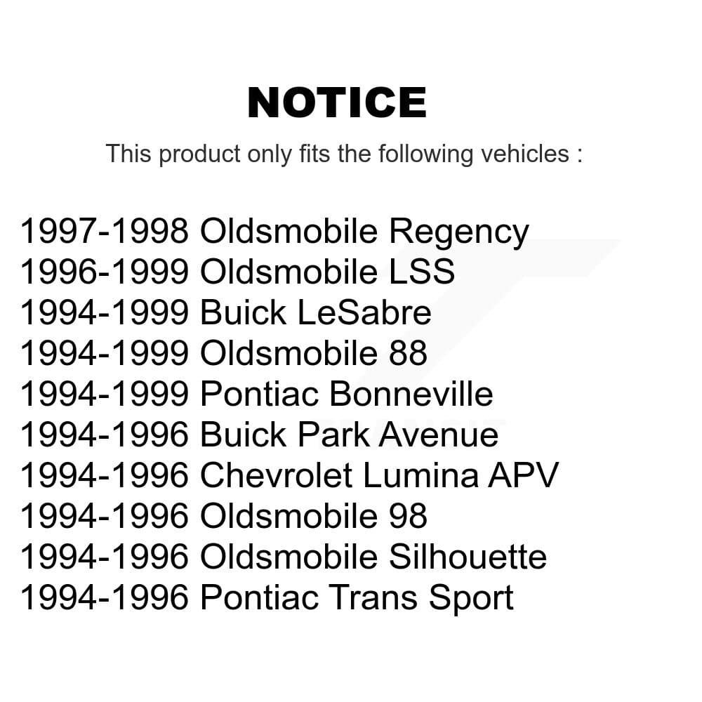 Transit Auto - KSN-100141 - Front and Rear Disc Brake Pad Kits image 14