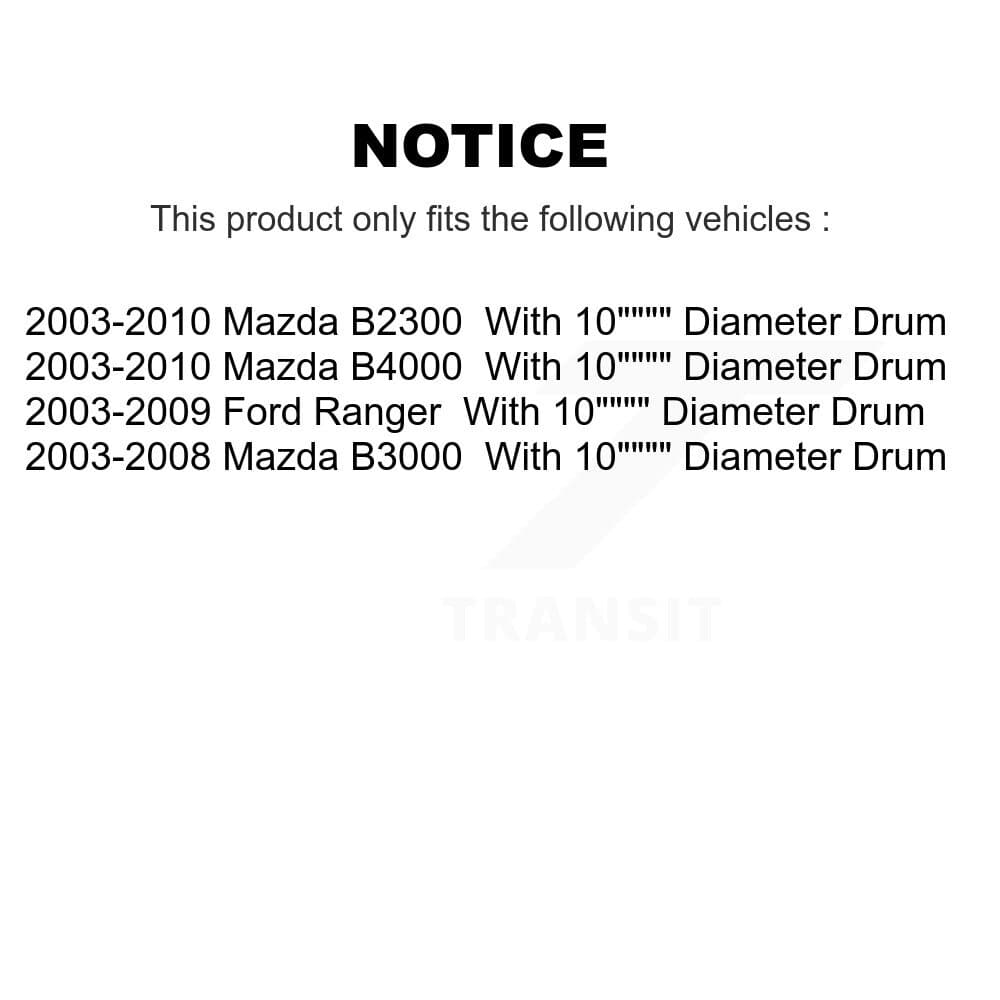 Transit Auto - KSN-100210 - Front and Rear Disc Brake Pad Kits image 14