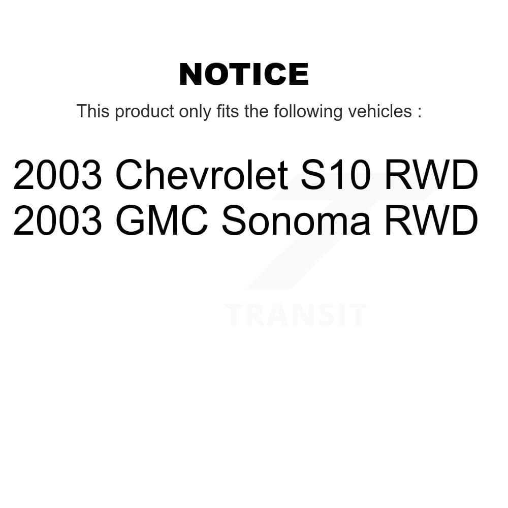 Transit Auto - KSN-100270 - Front and Rear Disc Brake Pad Kits image 14