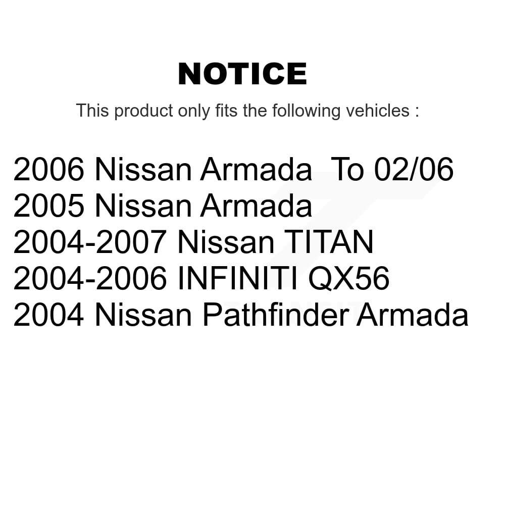 Transit Auto - KSN-100572 - Front and Rear Disc Brake Pad Kits image 14