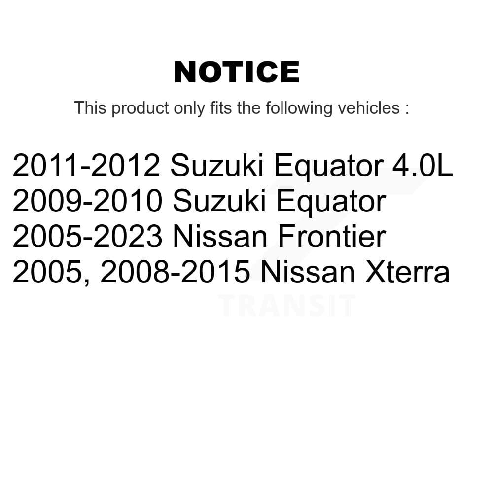 Transit Auto - KSN-100576 - Front and Rear Disc Brake Pad Kits image 14
