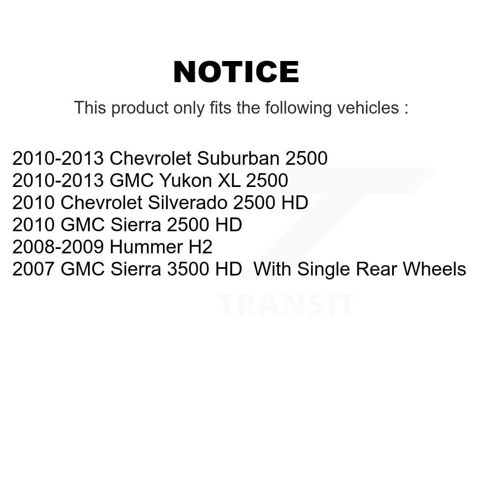 Transit Auto - KSN-100645 - Front and Rear Disc Brake Pad Kits image 14
