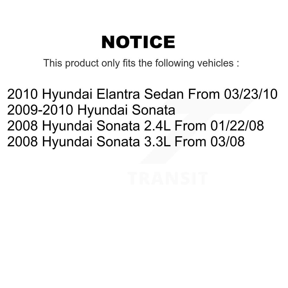 Transit Auto - KSN-100658 - Front and Rear Disc Brake Pad Kits image 14