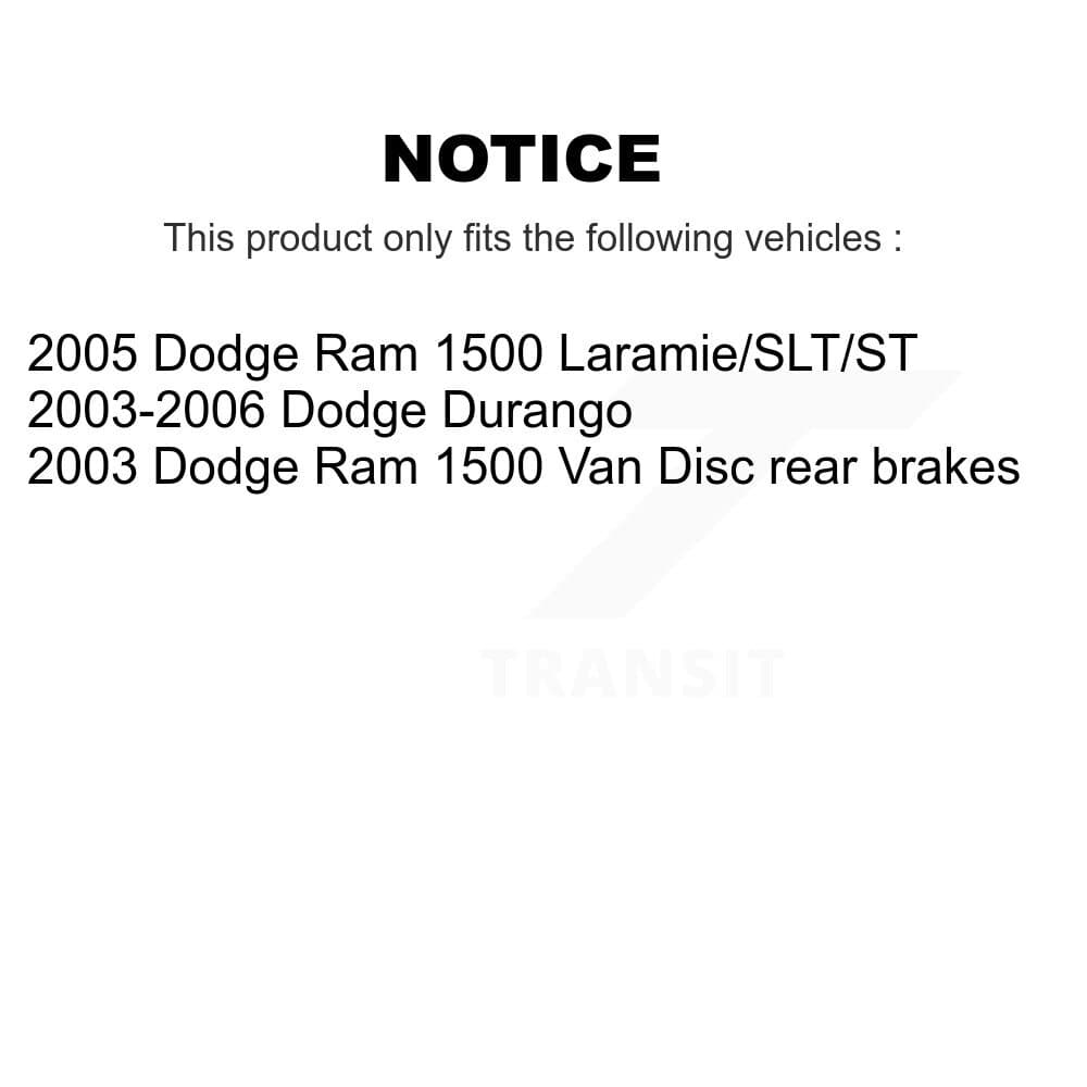 Transit Auto - KSN-100675 - Front and Rear Disc Brake Pad Kits image 14
