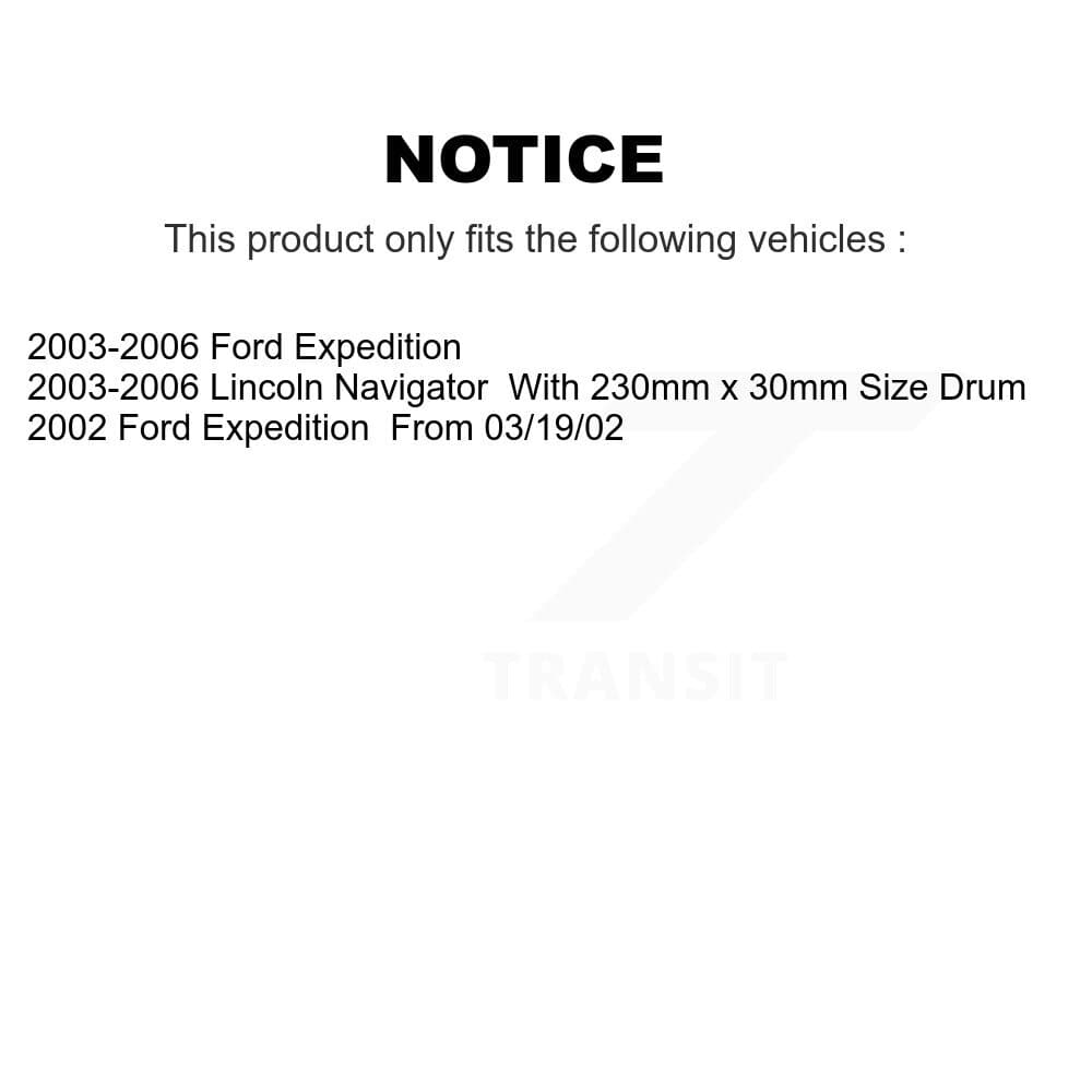 Transit Auto - KSN-100747 - Front and Rear Disc Brake Pad Kits image 14