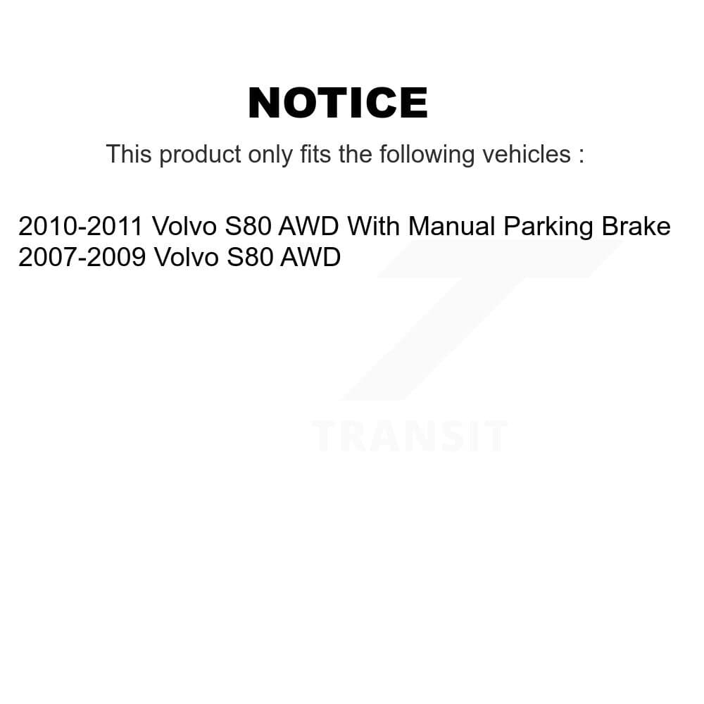 Transit Auto - KSN-100801 - Front and Rear Disc Brake Pad Kits image 14