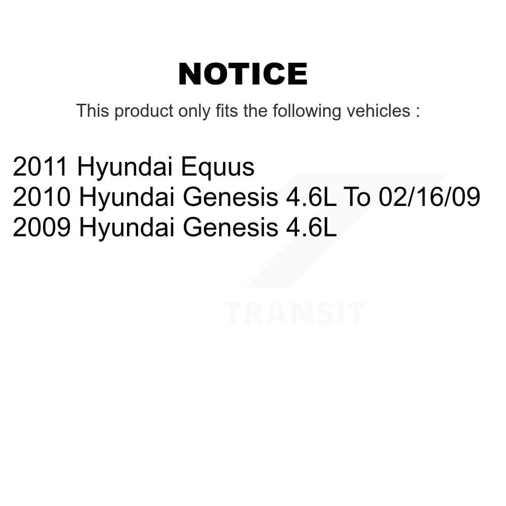Transit Auto - KSN-100816 - Front and Rear Disc Brake Pad Kits image 14
