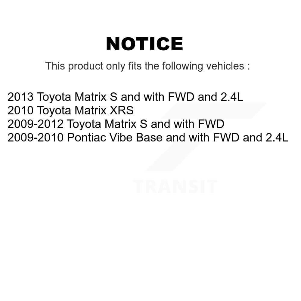 Transit Auto - KSN-100820 - Front and Rear Disc Brake Pad Kits image 14