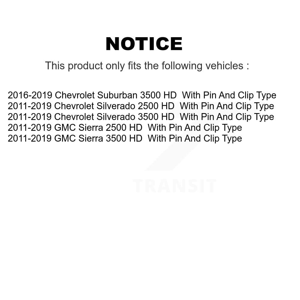 Transit Auto - KSN-100937 - Front and Rear Disc Brake Pad Kits image 14
