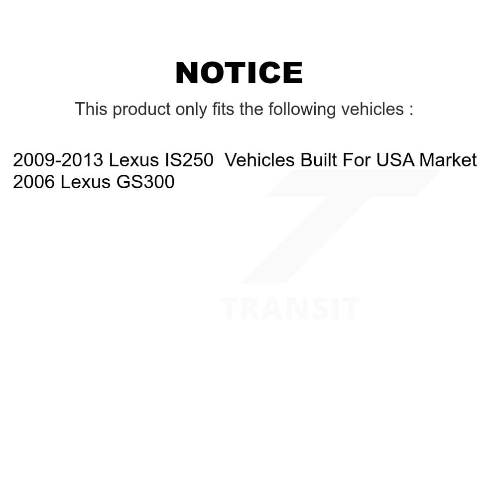 Transit Auto - KSN-100949 - Front and Rear Disc Brake Pad Kits image 14