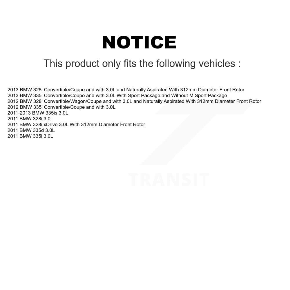 SIM - KSW-100465 - Front Disc Brake Pad Kits image 8