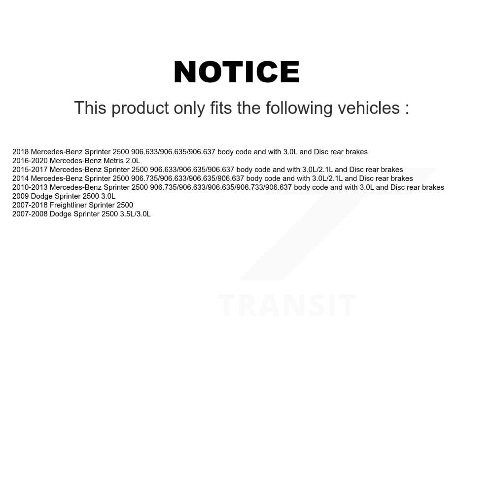 SIM - KSW-100469 - Front Disc Brake Pad Kits image 8