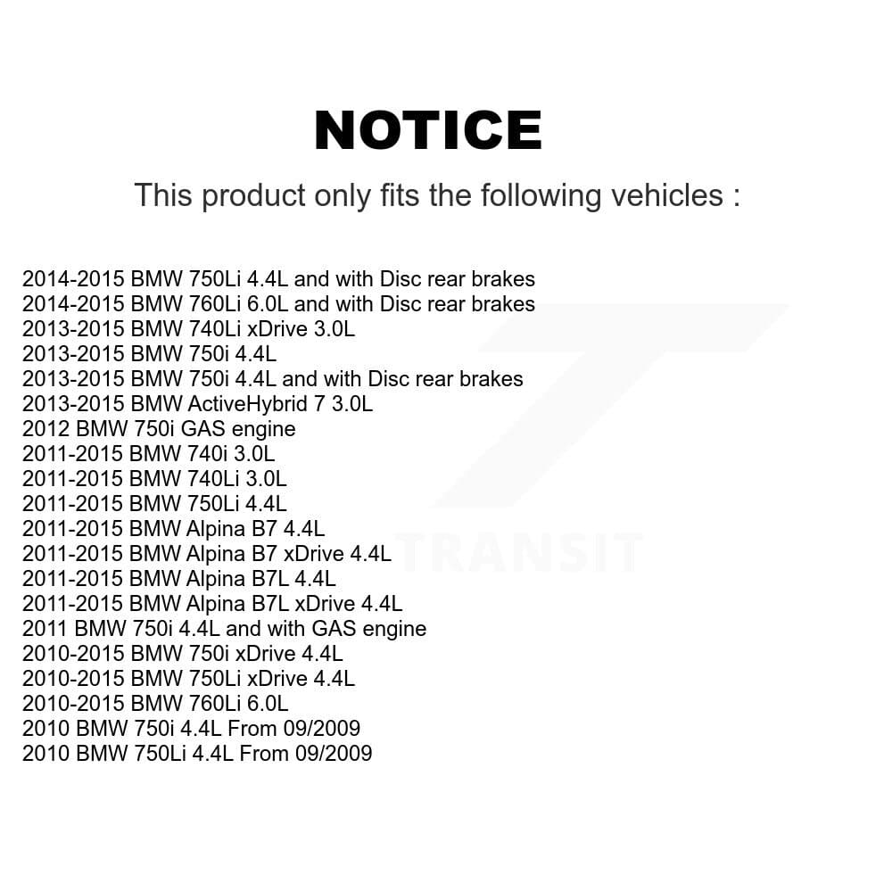 SIM - KSW-100572 - Rear Disc Brake Pad Kits image 8