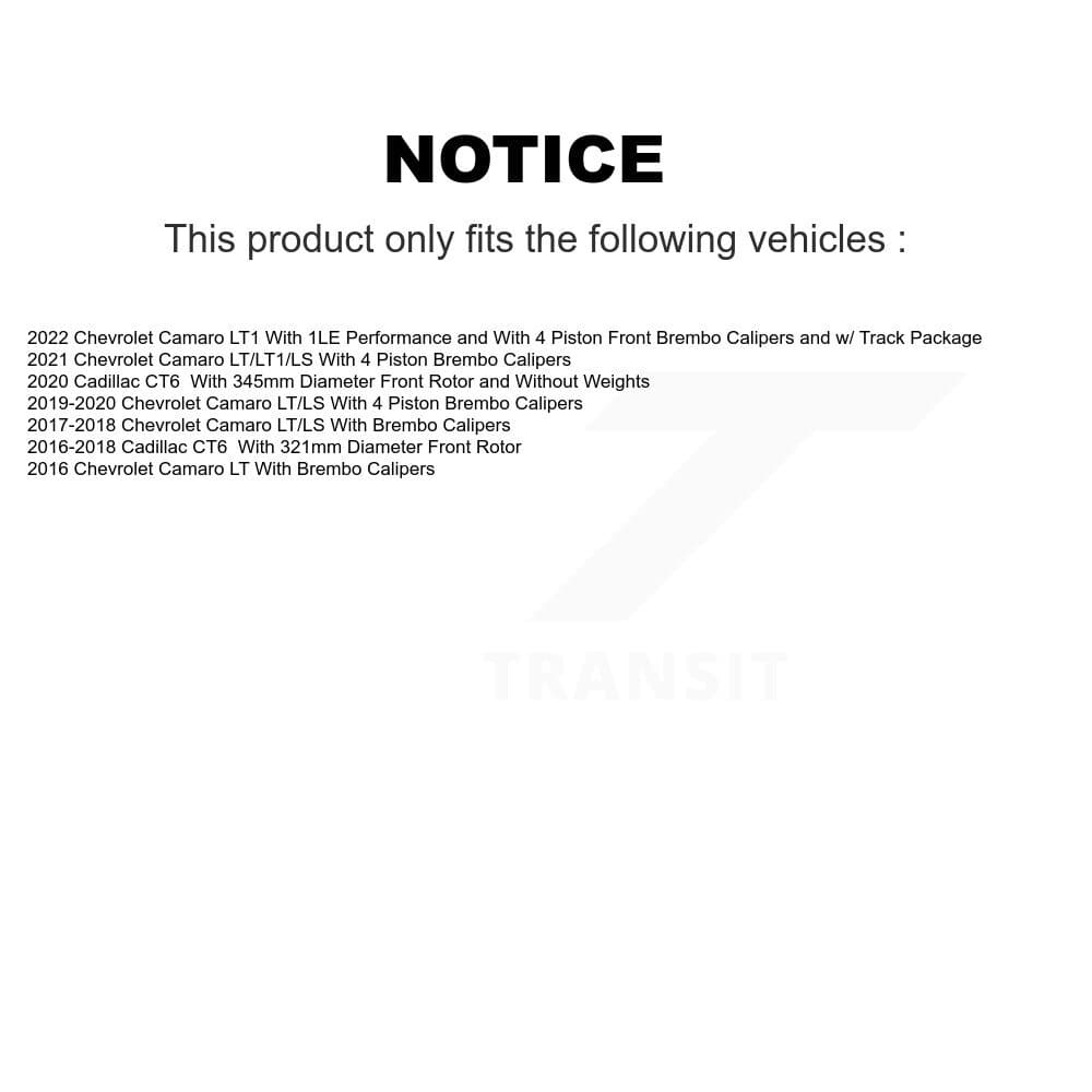 TEC - KTC-100011 - Front and Rear Disc Brake Pad Kits image 15