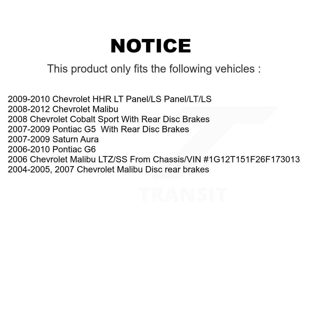 TEC - KTC-100085 - Front and Rear Disc Brake Pad Kits image 15