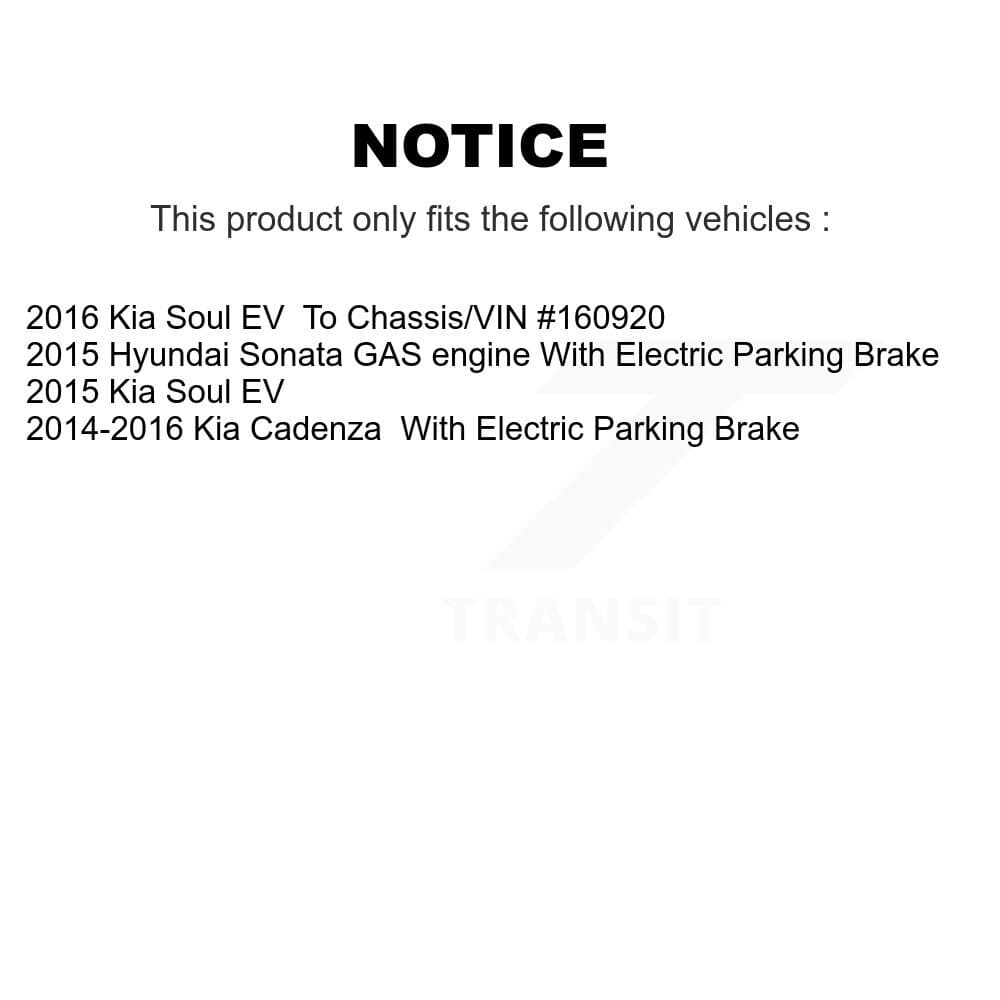 TEC - KTC-100127 - Front and Rear Disc Brake Pad Kits image 15