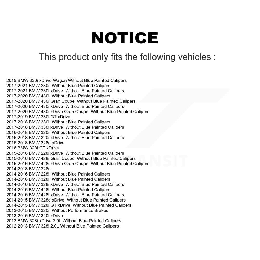 TEC - KTC-100250 - Front and Rear Disc Brake Pad Kits image 15