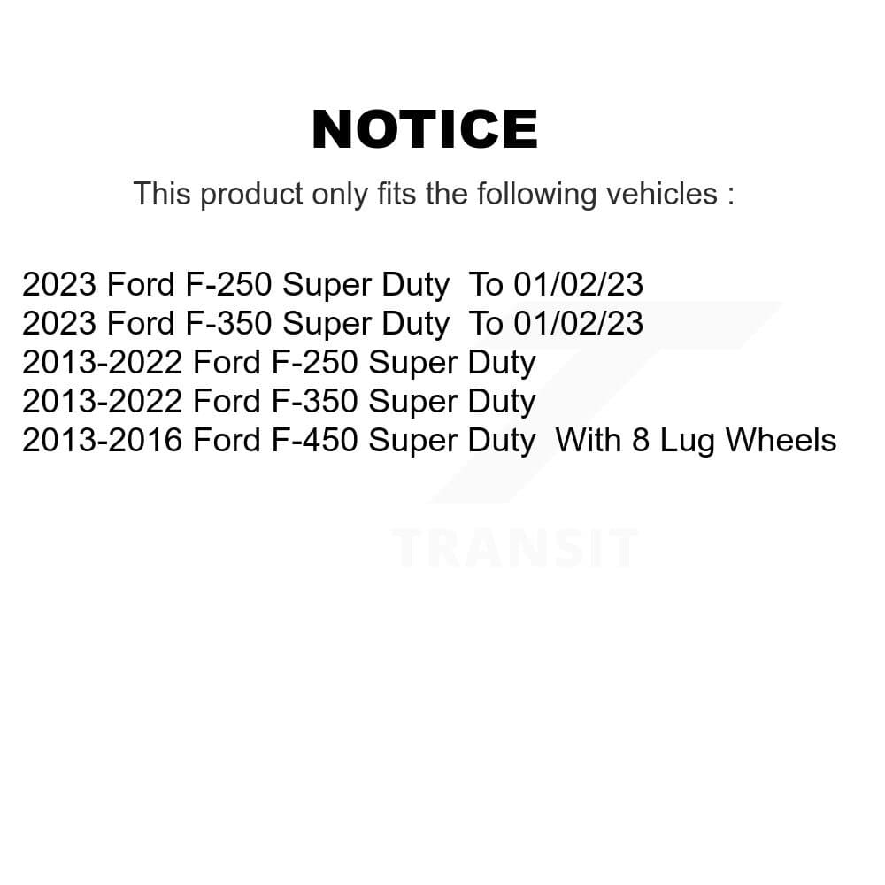 TEC - KTC-100281 - Front and Rear Disc Brake Pad Kits image 15