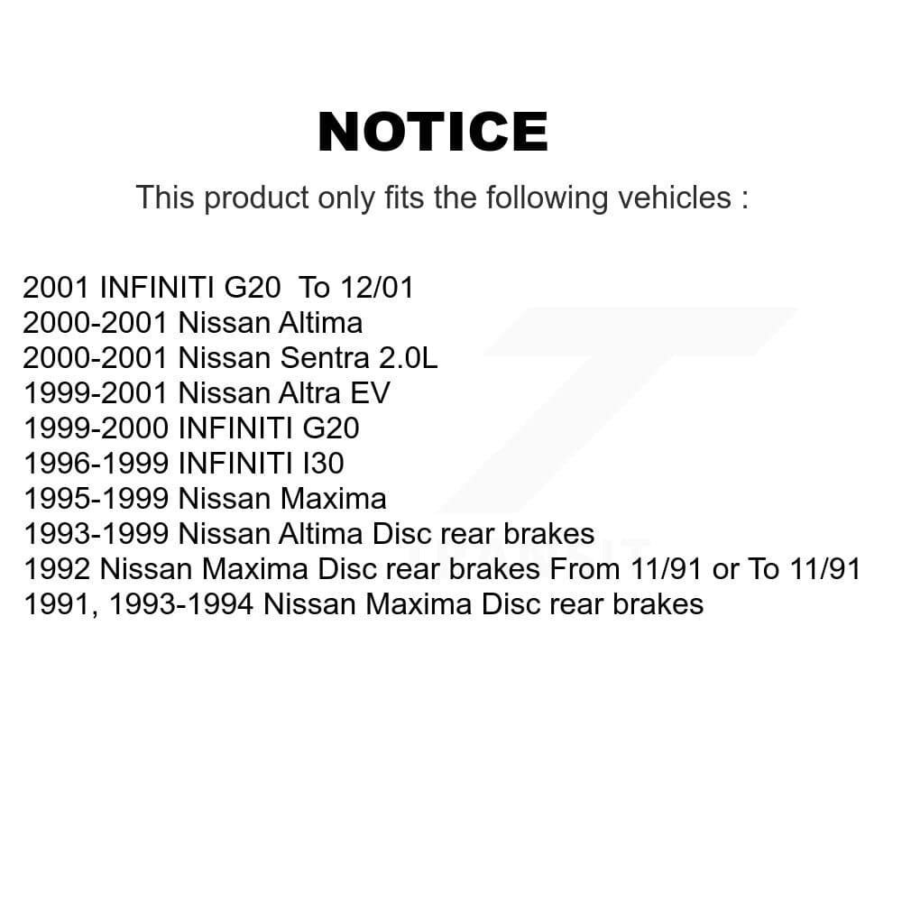 TEC - KTC-100354 - Front and Rear Disc Brake Pad Kits image 15