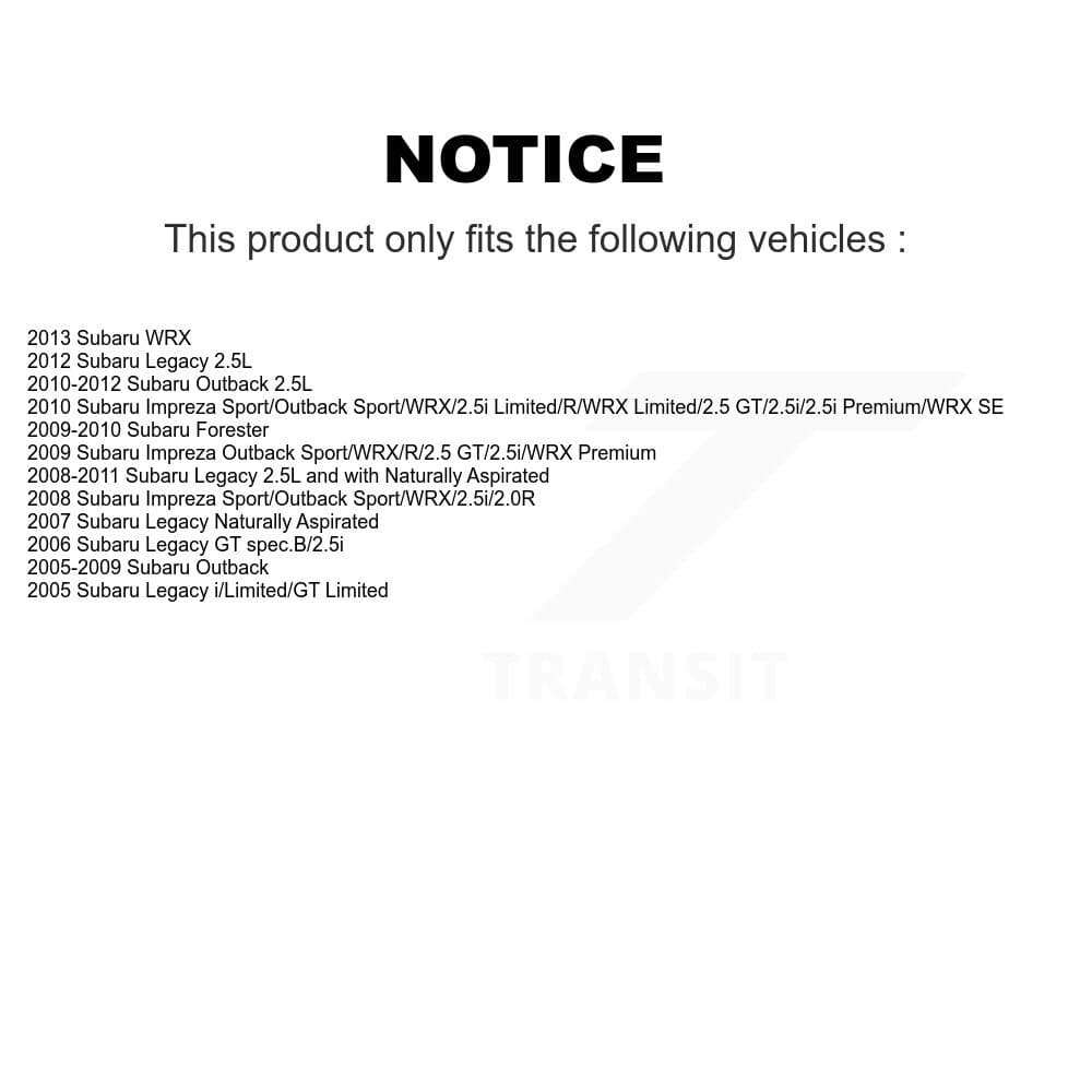 TEC - KTC-100486 - Front and Rear Disc Brake Pad Kits image 15