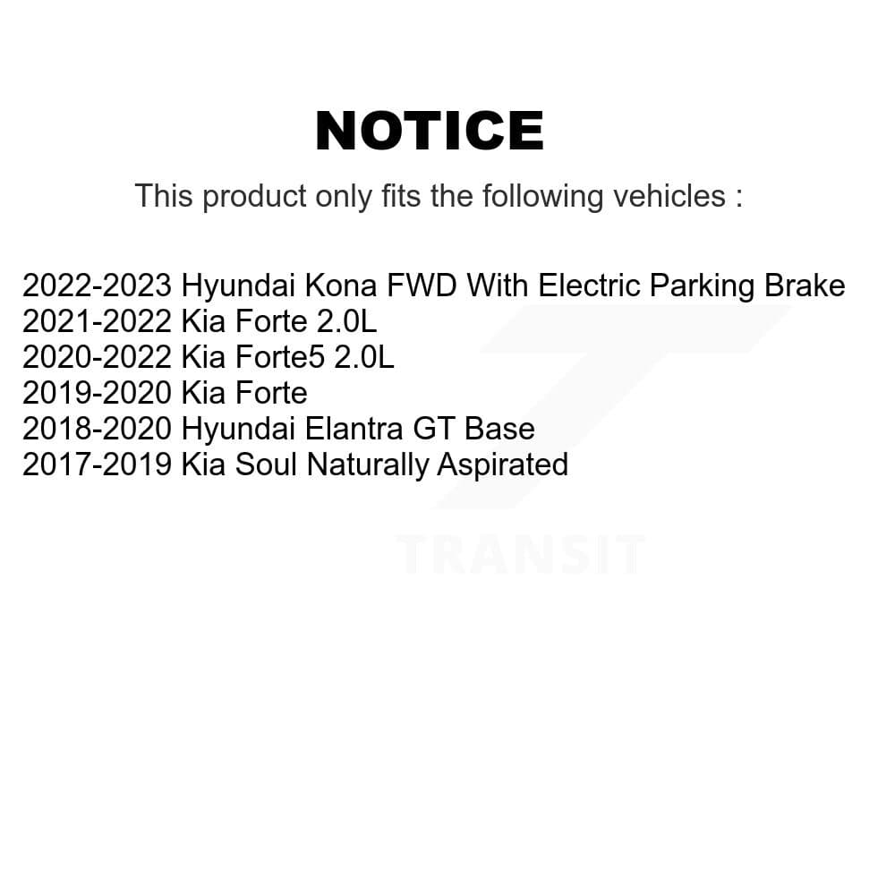 TEC - KTC-100602 - Front and Rear Disc Brake Pad Kits image 15