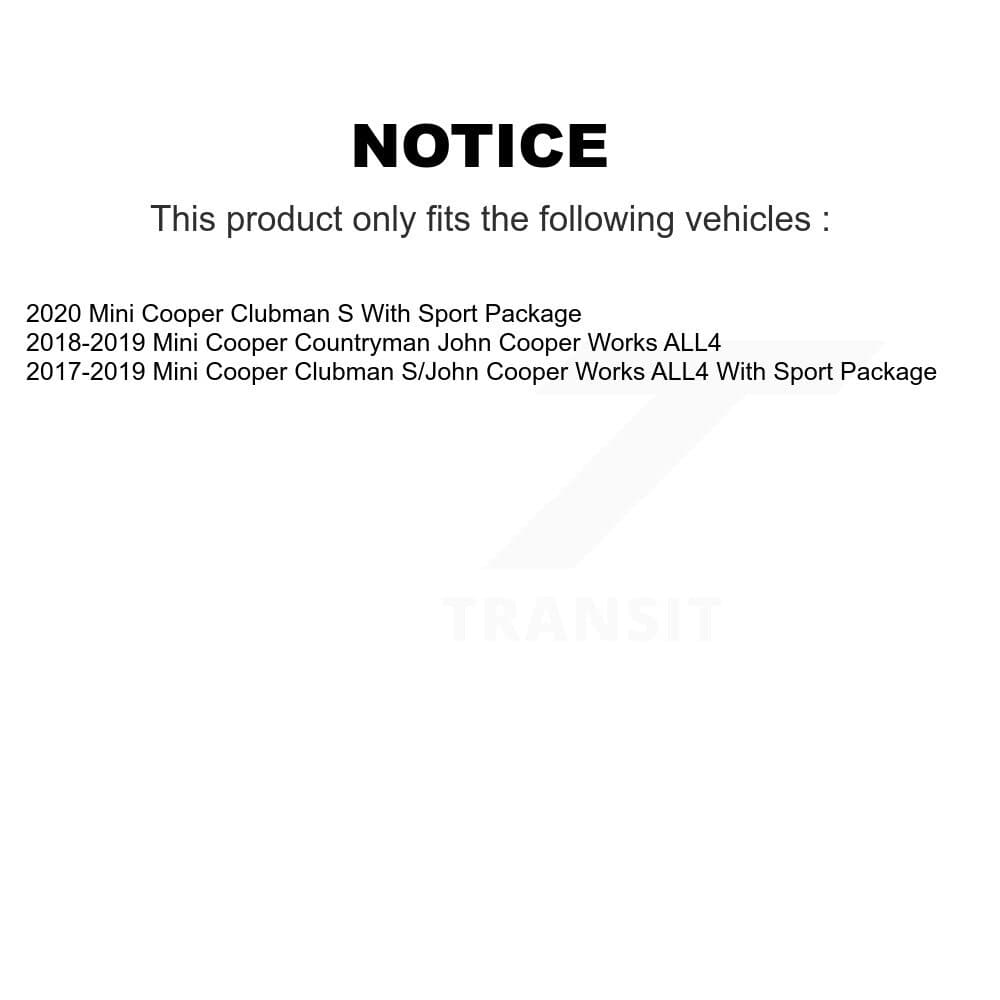TEC - KTC-100705 - Front and Rear Disc Brake Pad Kits image 15