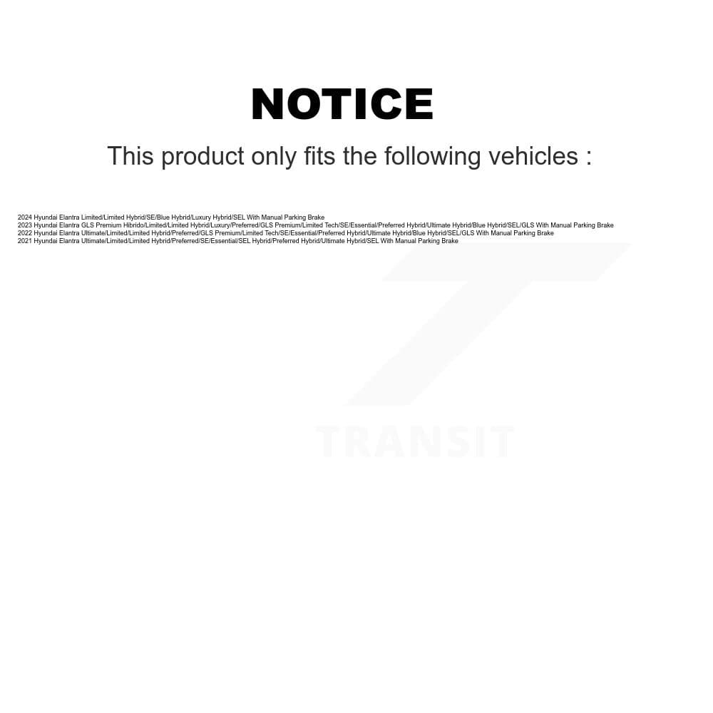 TEC - KTC-100799 - Front and Rear Disc Brake Pad Kits image 15