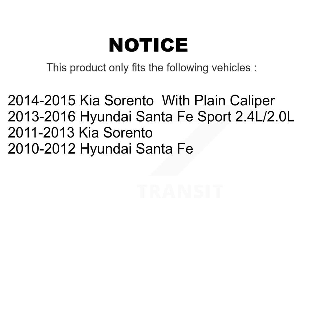 TEC - KTC-100817 - Front and Rear Disc Brake Pad Kits image 15