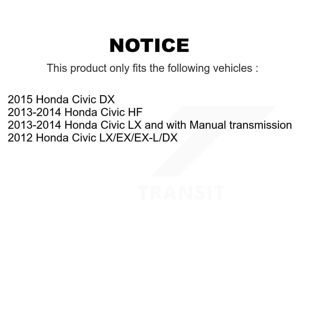 Transit Auto - KTN-100043 - Front and Rear Disc Brake Pad Kits image 19
