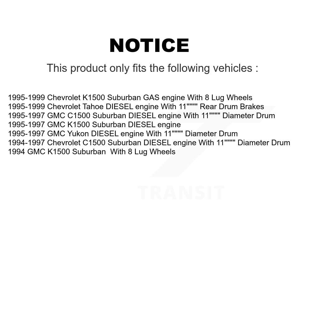 Transit Auto - KTN-100061 - Front and Rear Disc Brake Pad Kits image 19