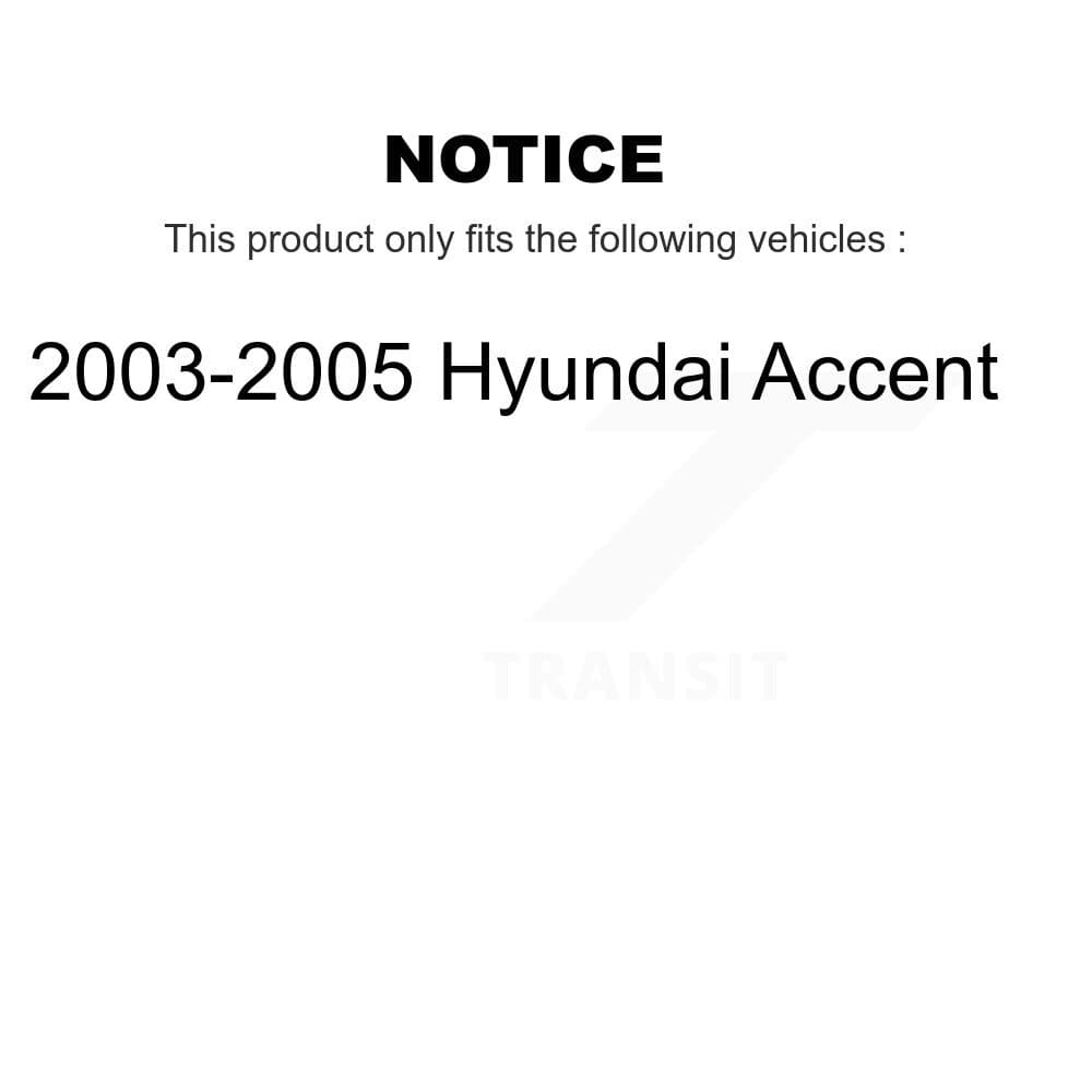 Transit Auto - KTN-100067 - Front and Rear Disc Brake Pad Kits image 19