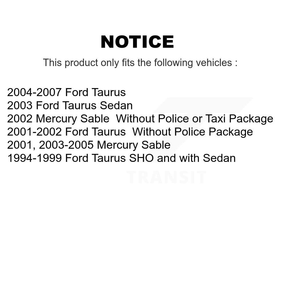 Transit Auto - KTN-100100 - Front and Rear Disc Brake Pad Kits image 19