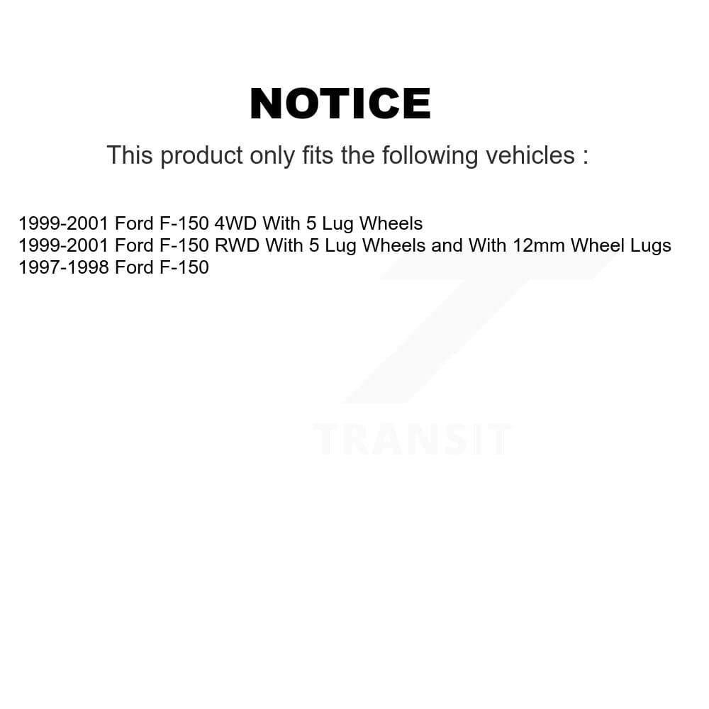 Transit Auto - KTN-100125 - Front and Rear Disc Brake Pad Kits image 19