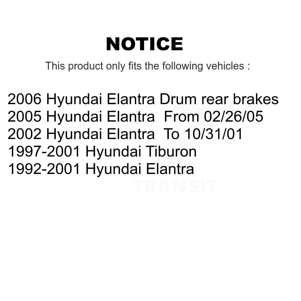 Transit Auto - KTN-100132 - Front and Rear Disc Brake Pad Kits image 19