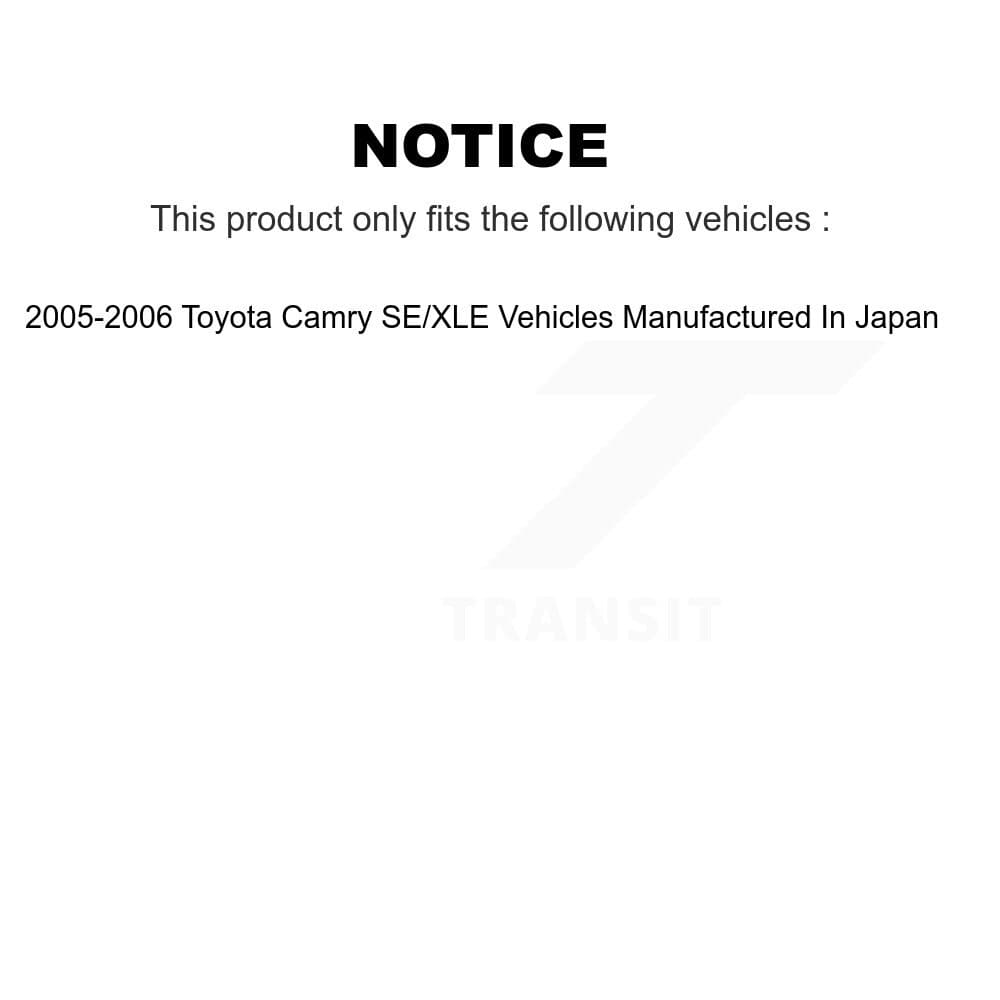 Transit Auto - KTN-100191 - Front and Rear Disc Brake Pad Kits image 19
