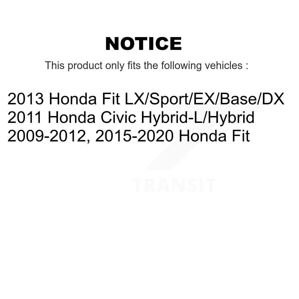 Transit Auto - KTN-100211 - Front and Rear Disc Brake Pad Kits image 19