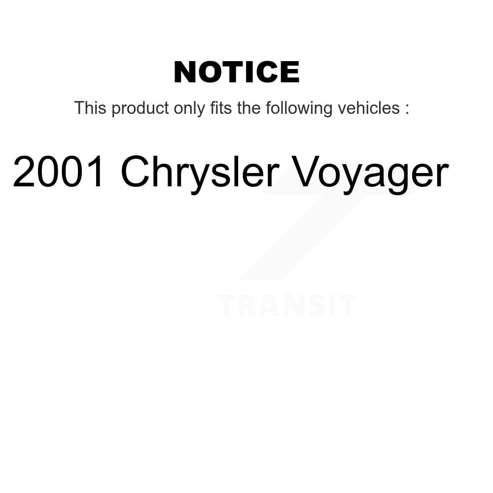 Transit Auto - KTN-100518 - Front and Rear Disc Brake Pad Kits image 19