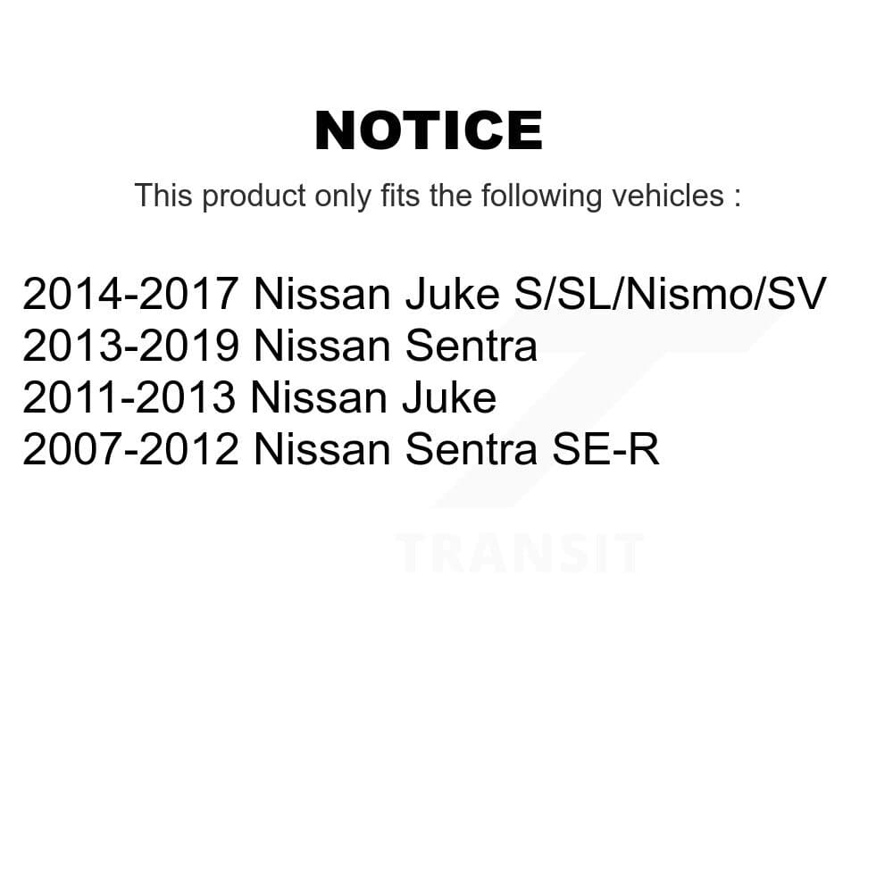 Transit Auto - KTN-100530 - Front and Rear Disc Brake Pad Kits image 19