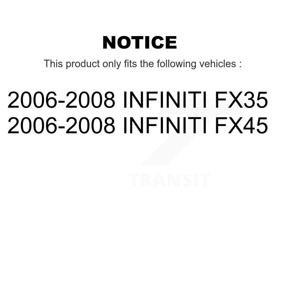 Transit Auto - KTN-100543 - Front and Rear Disc Brake Pad Kits image 19