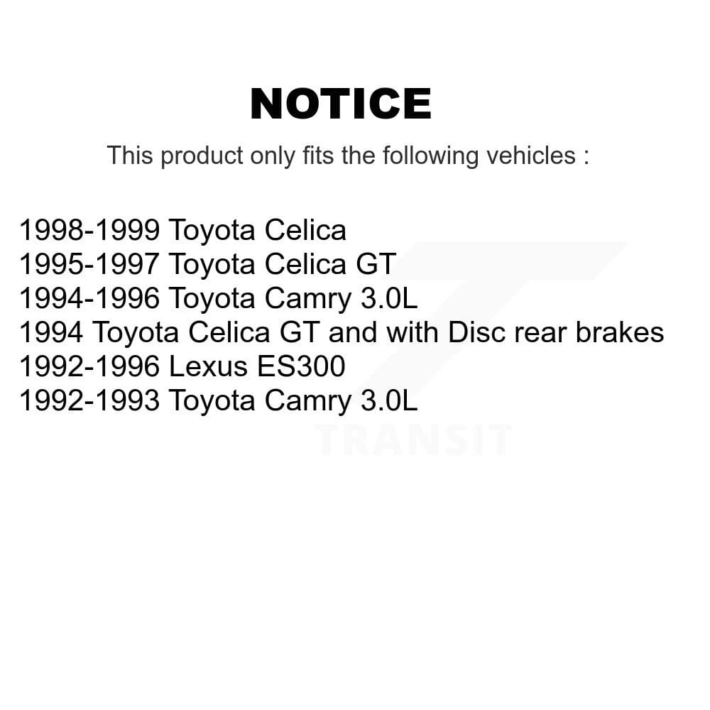Transit Auto - KTN-100609 - Front and Rear Disc Brake Pad Kits image 19