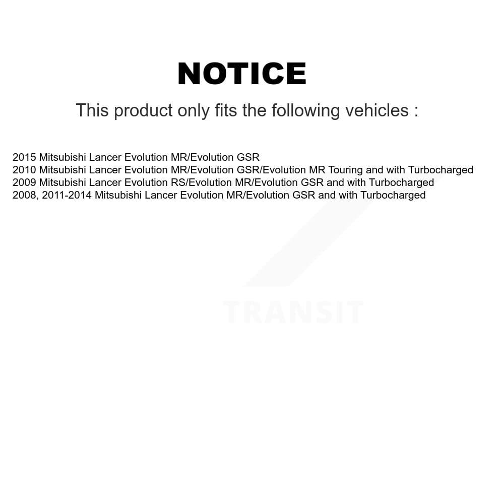 Transit Auto - KTN-100634 - Front and Rear Disc Brake Pad Kits image 19