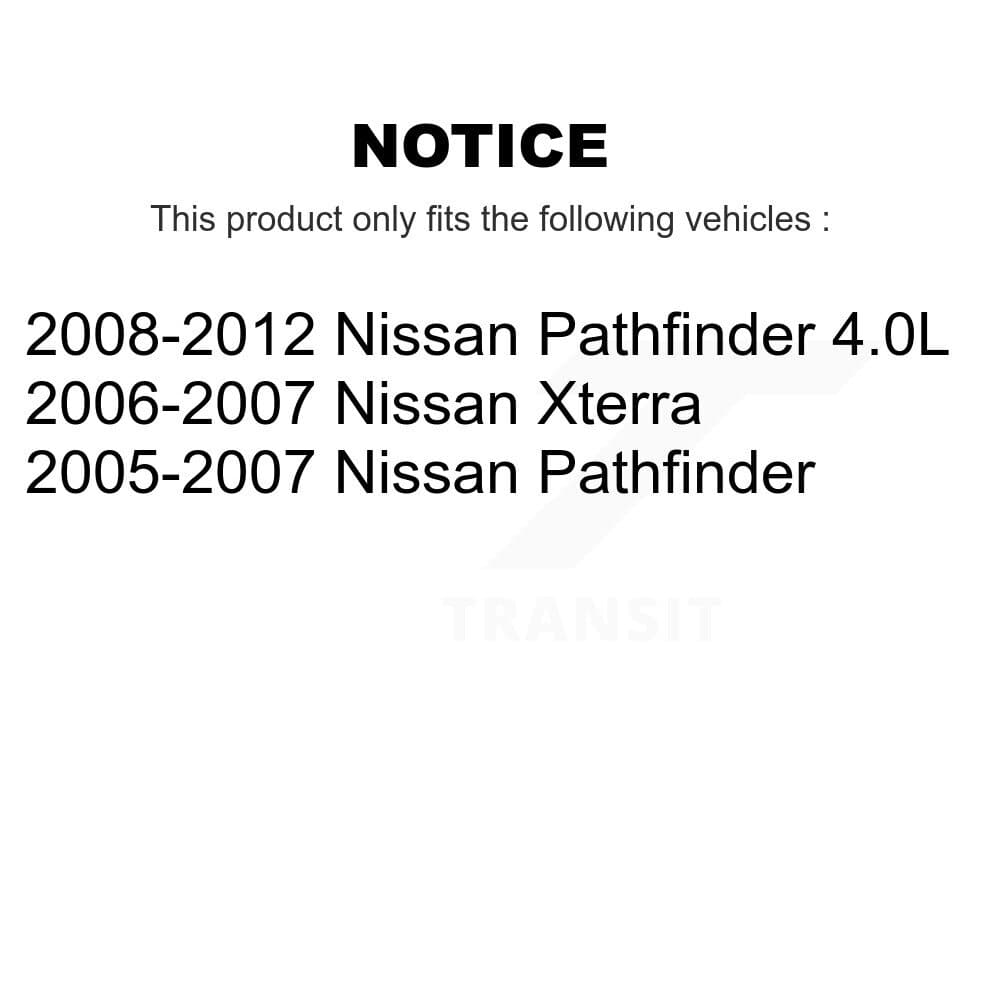 Transit Auto - KTN-100643 - Front and Rear Disc Brake Pad Kits image 19
